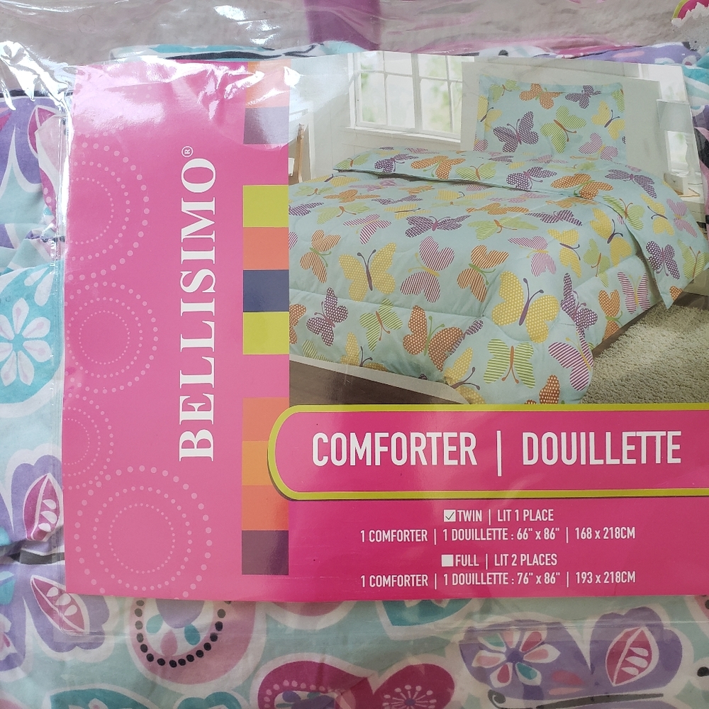 Butterfly Twin Comforter